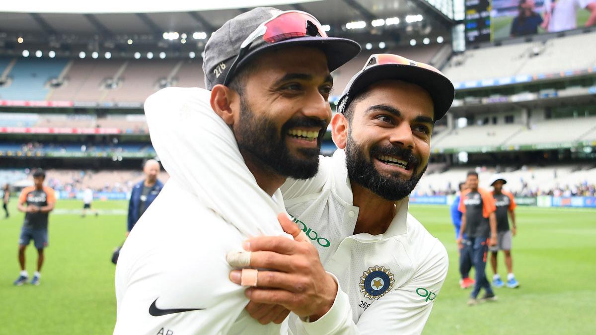 Ajinkya Rahane speaks on captain Virat kohli