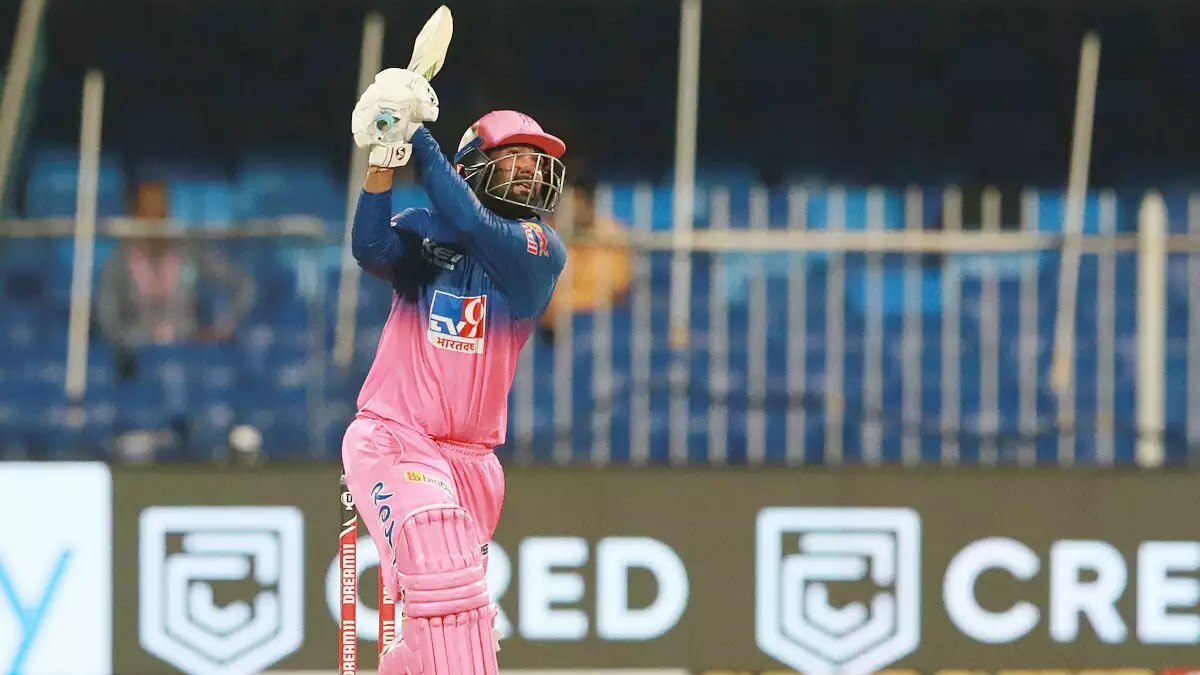 Rahul Tewatia five sixes in an over