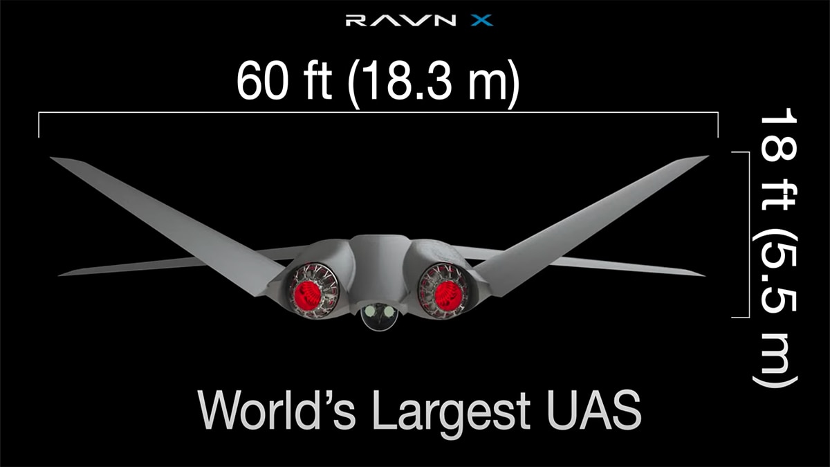 World's Biggest Drone RAVN-X