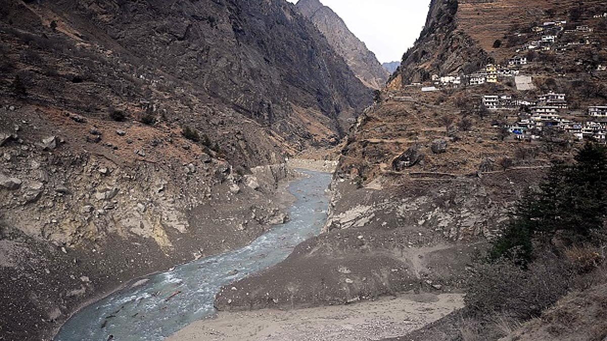 new lake formed on Rishiganga 