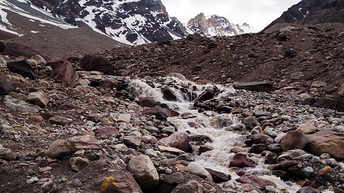 new lake formed on Rishiganga 