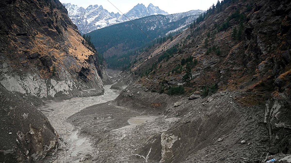 new lake formed on Rishiganga 