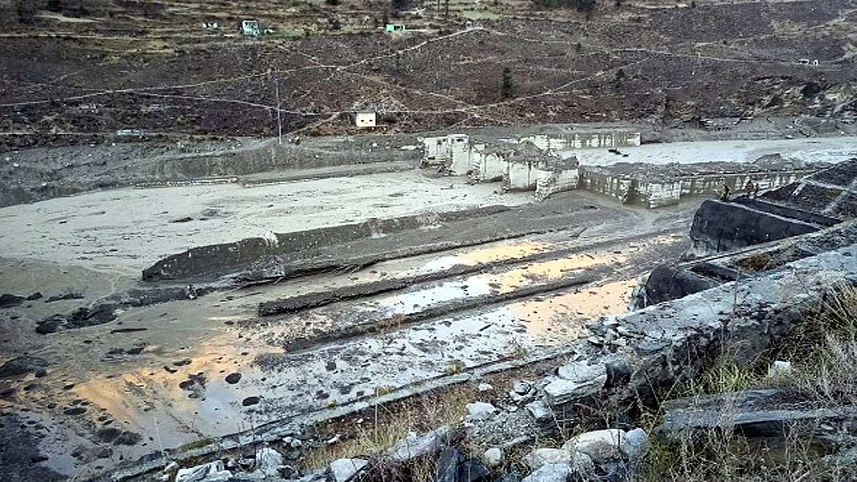 Rishiganga Hydropower Project Affected Raini Village