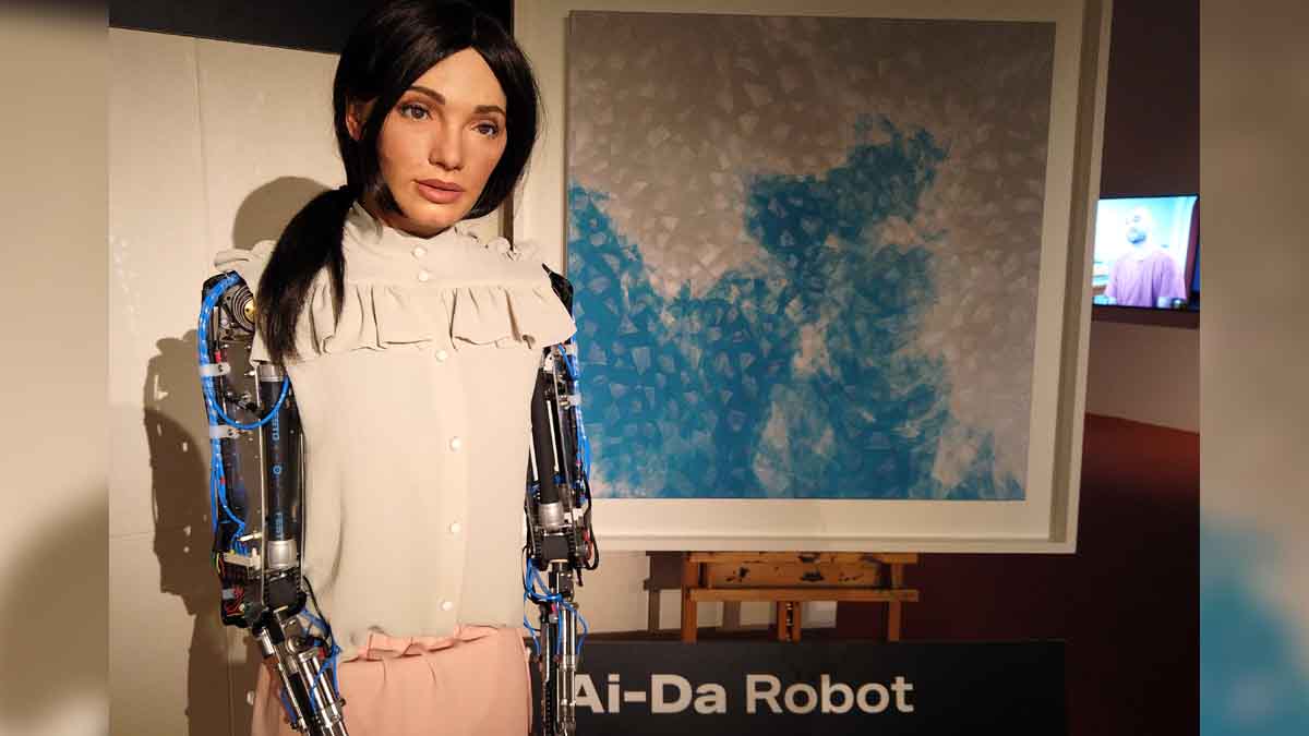World First Robot Painter AI-Da 