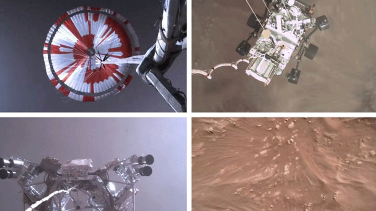 नासा के रोवर ने भेजी मंगल ग्रह की पहली आवाज (Photo: Nasa)