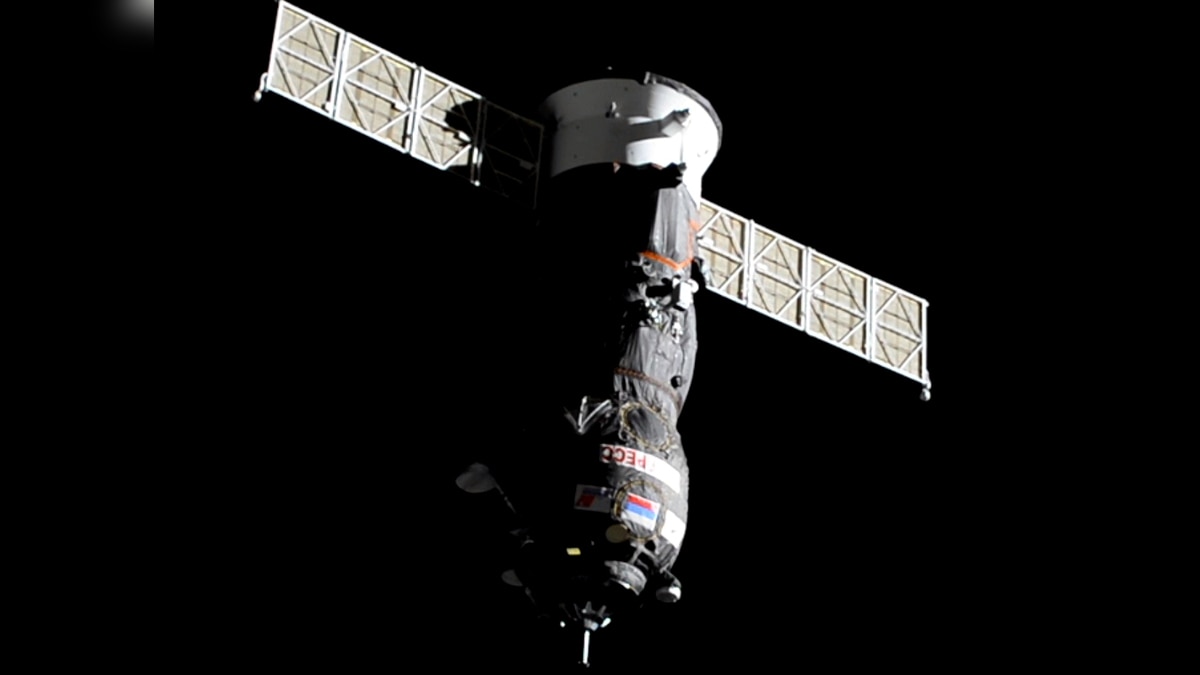 Russian space cargo ship burst into flames