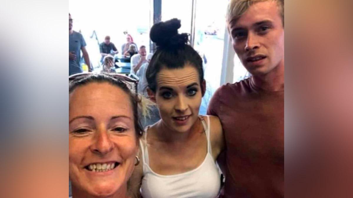 जॉर्जिना, जेस और रायन (फोटो क्रेडिट Jess Aldridge फेसबुक)