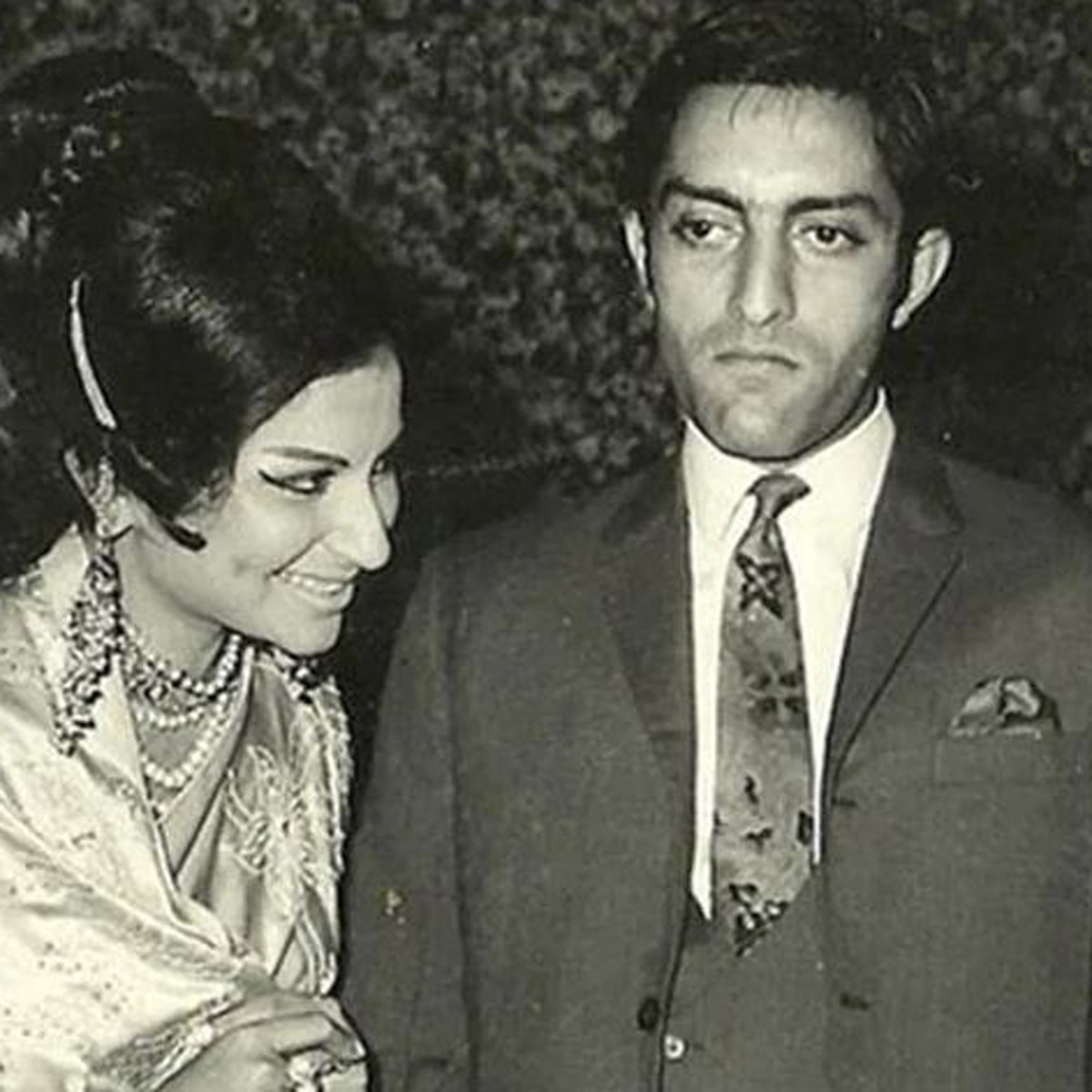 मंसूर अली खान पटौदी संग शर्मिला टैगोर