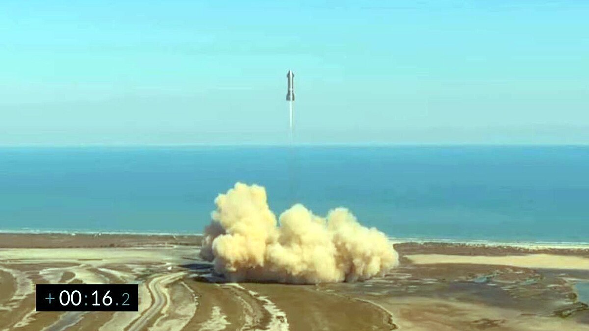 SpaceX Starship SN9 Crashes