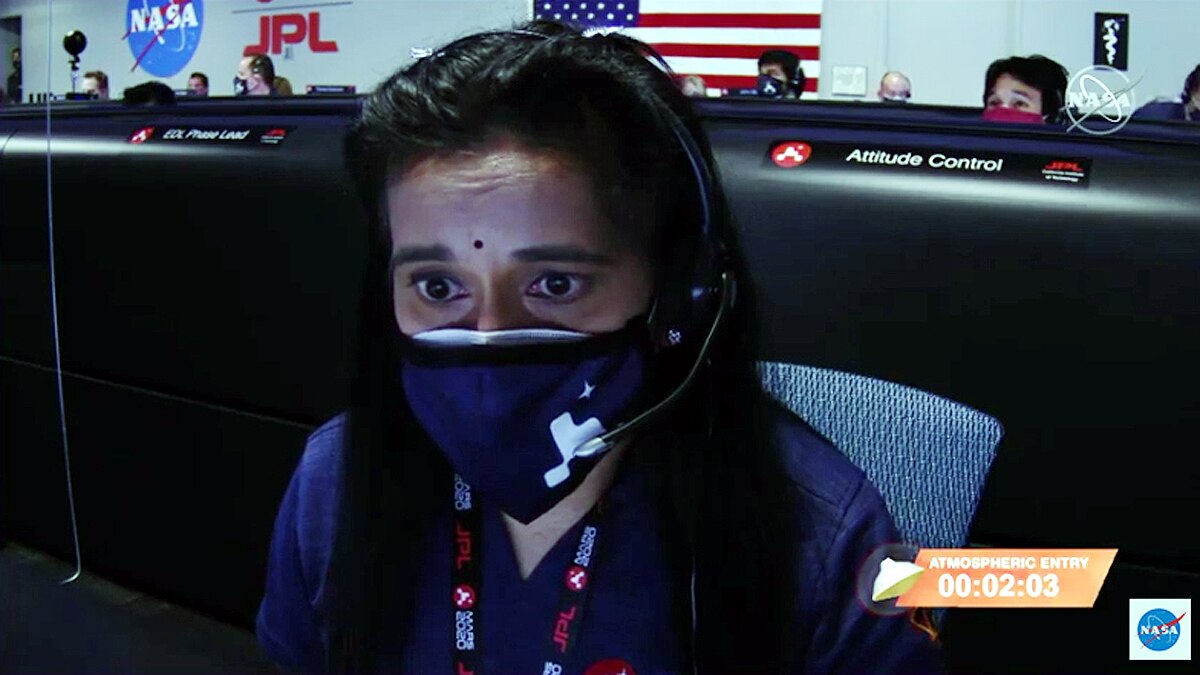 Swati Mohan woman Behind Perseverance Rover Landing