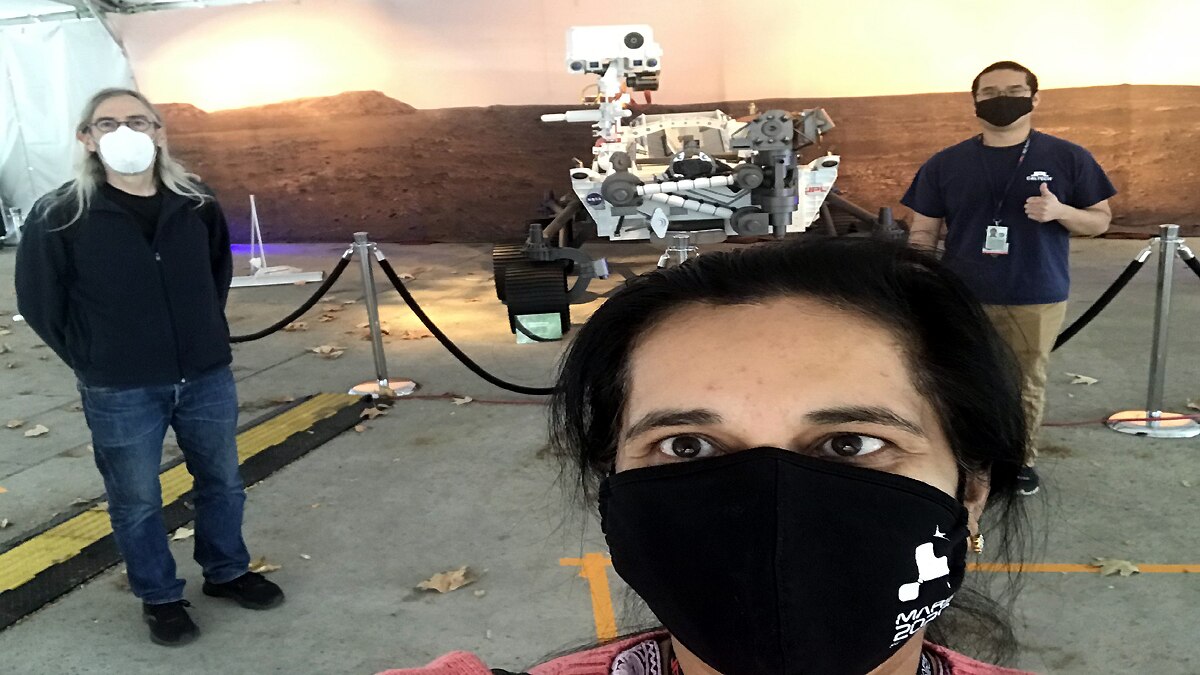 Swati Mohan woman Behind Perseverance Rover Landing