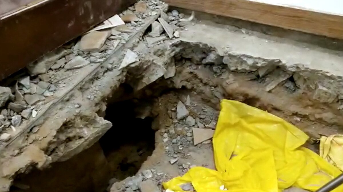 90 लाख का प्लॉट खरीदकर बनाई सुरंग