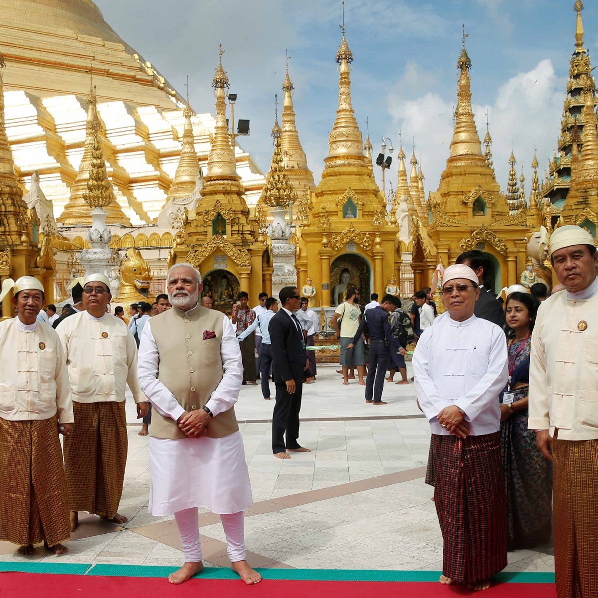 म्‍यामार में पीएम मोदी