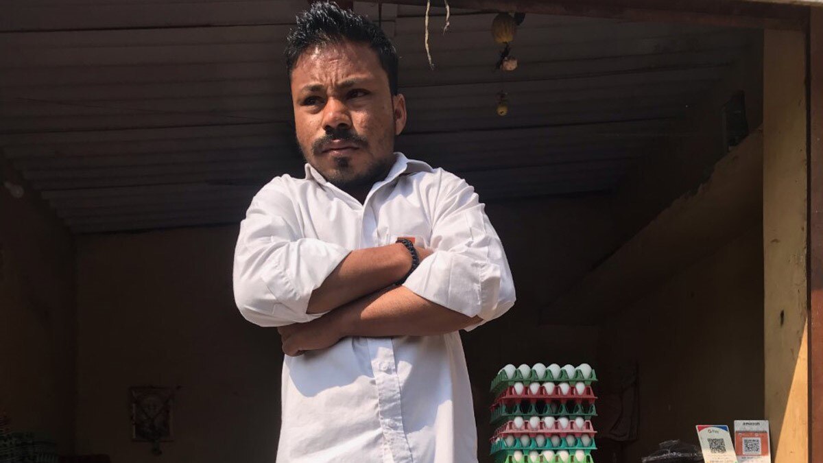 सूरत निकाय चुनाव में चार फीट का प्रत्याशी (फोटो आजतक)