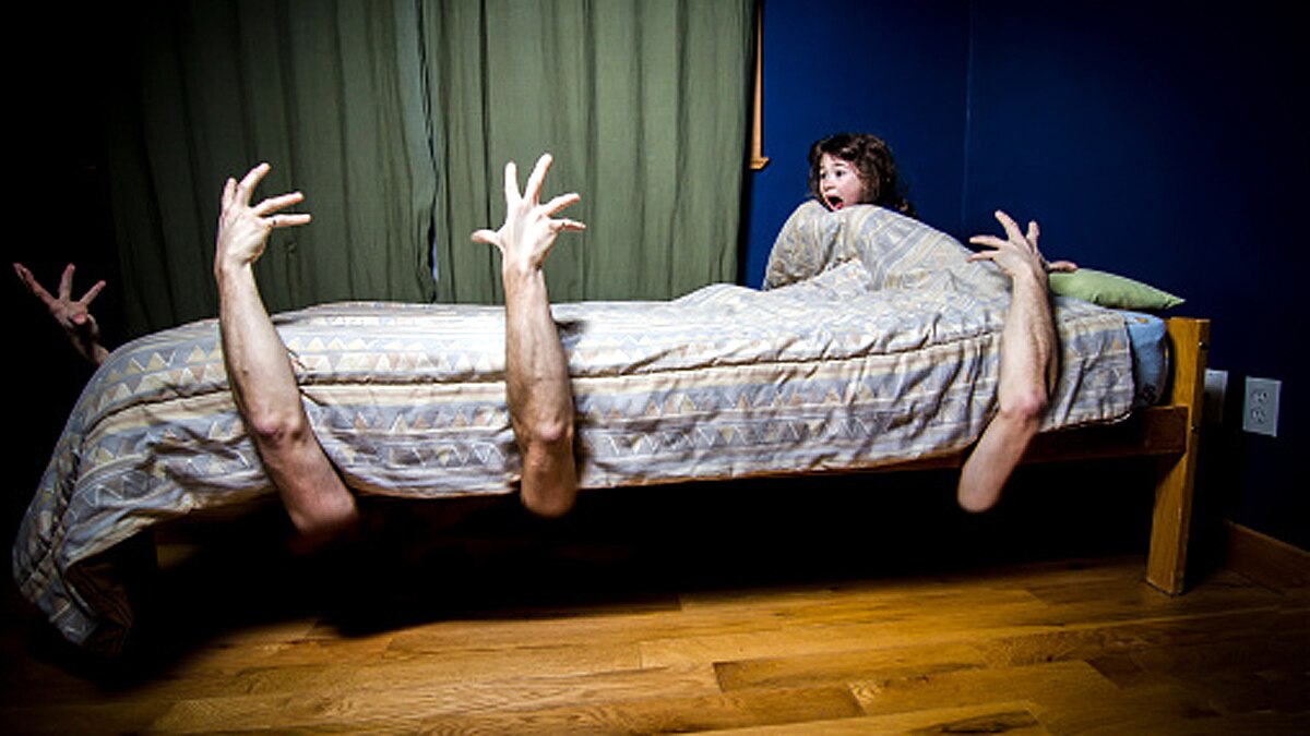 Horrifying Video Of Toddle Being Pulled under bed by ghost 