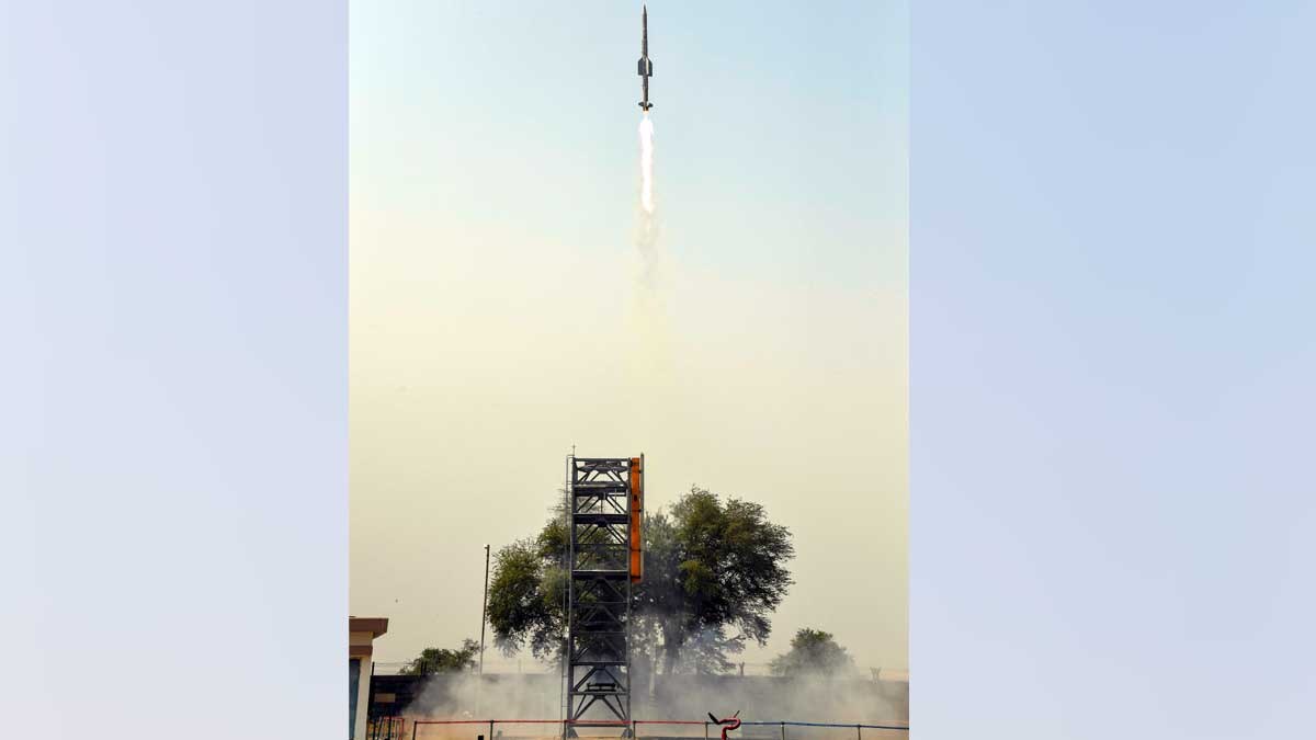 DRDO Successfully launched VL-SRSAM 
