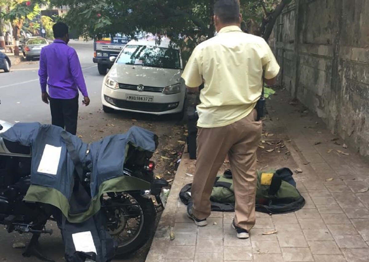 मुकेश अंबानी के घर 'एंटीलिया' के पास संदिग्ध स्कॉर्पियो