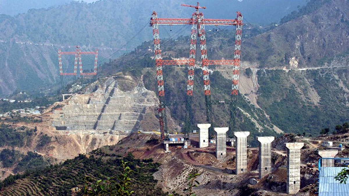 World's Highest Railway Bridge