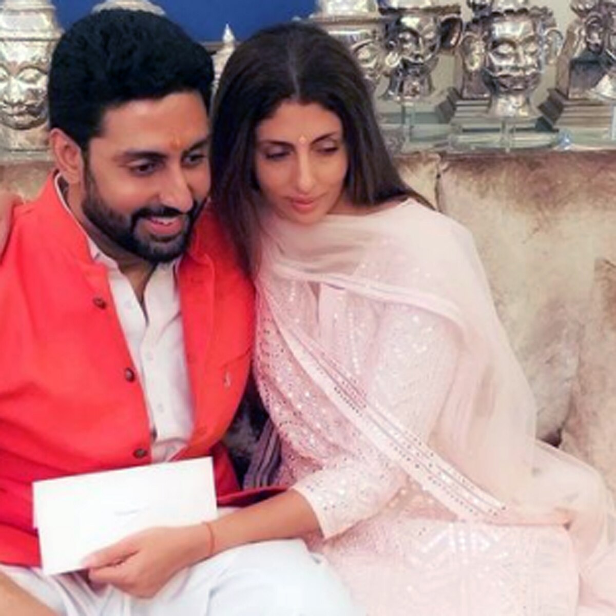 अभिषेक बच्चन और श्वेता नंदा