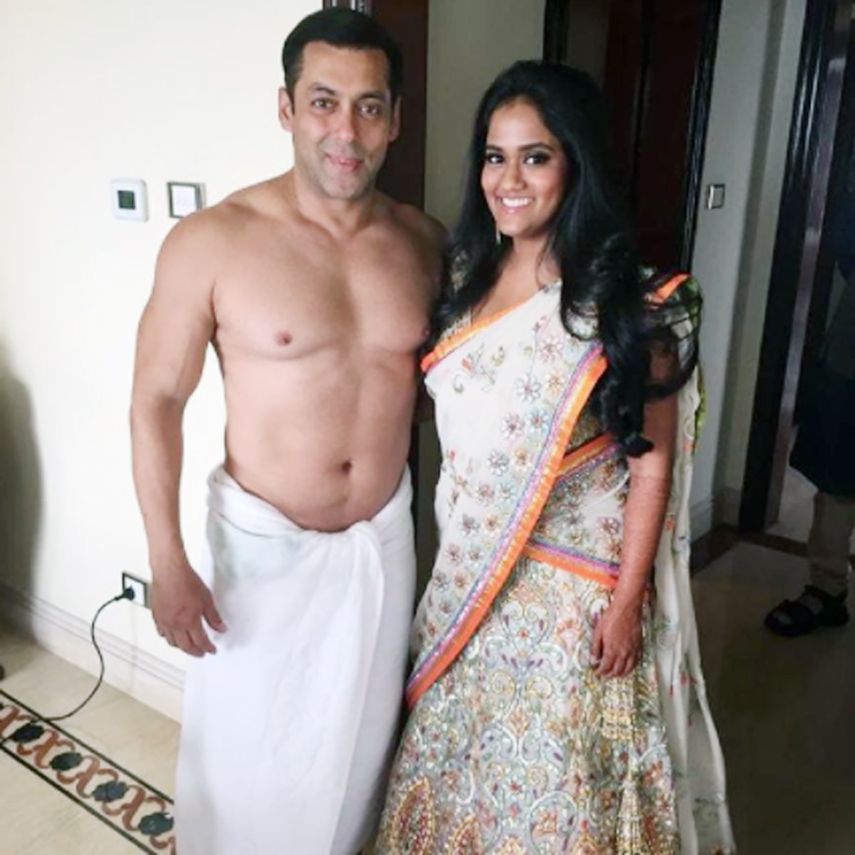 अर्पिता खान और सलमान खान