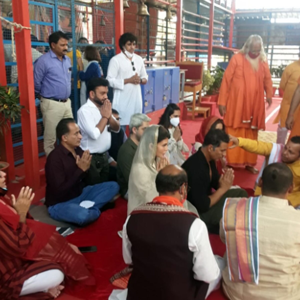 अक्षय कुमार राम मंदिर में