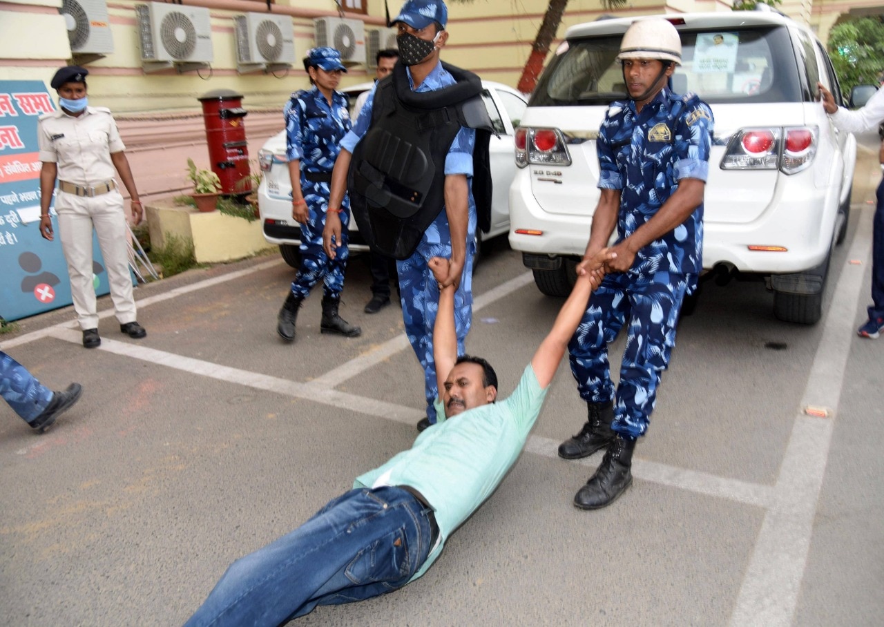 बिहार विधानसभा में हंगामा