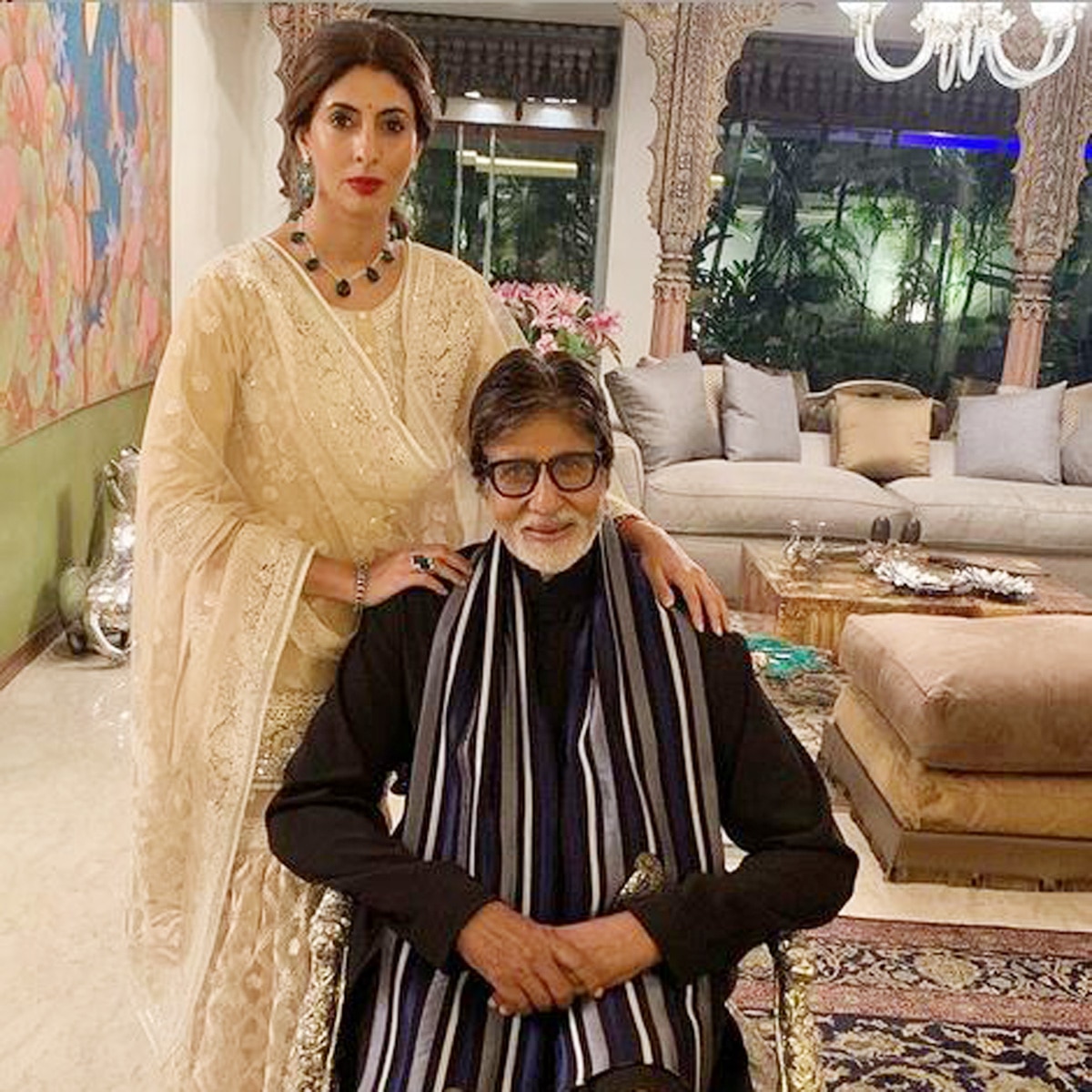 अमिताभ संग श्वेता