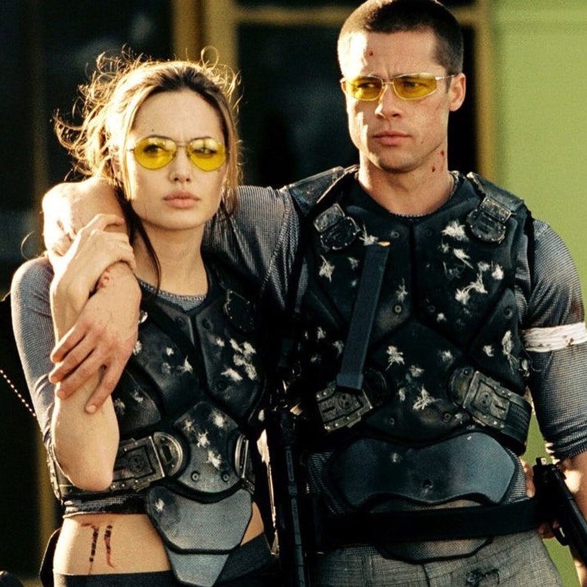 एंजेलिना जोली और ब्रैड पिट 