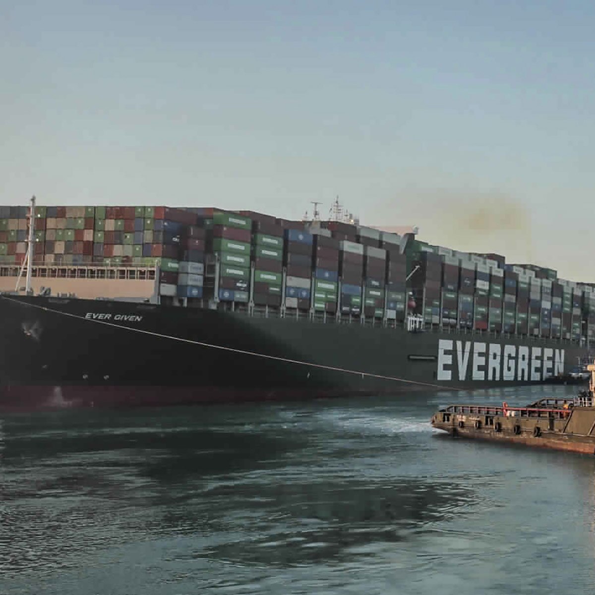 suez canal ship stuck update