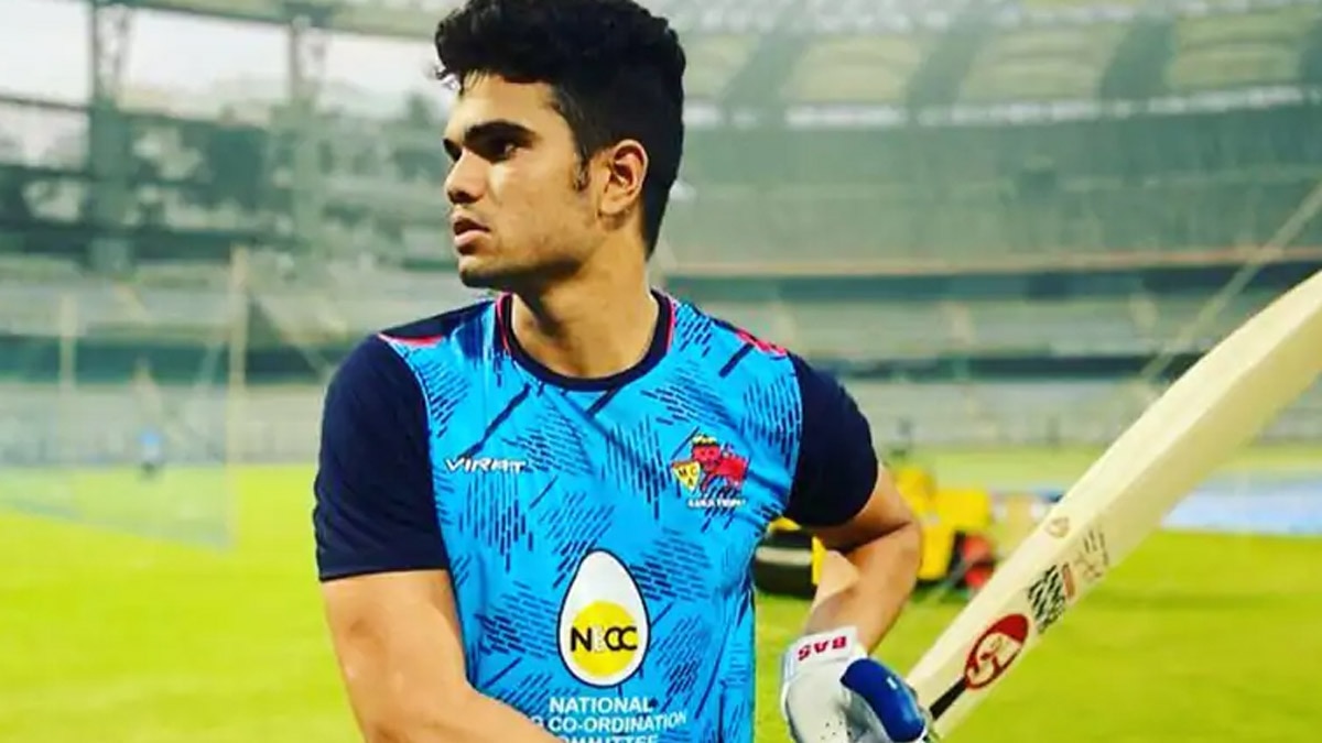 arjun tendulkar seen in mumbai indians net session