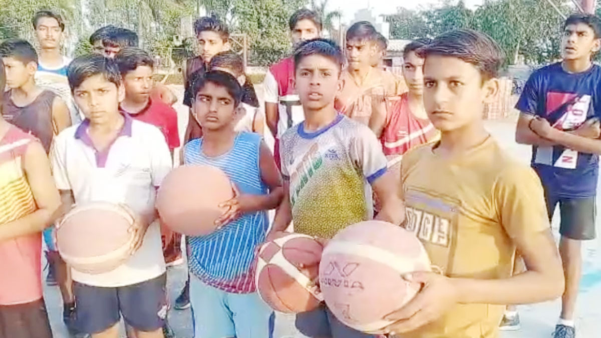अहर गांव से निकले हैं कई बास्केटबॉल खिलाड़ी (फोटो-कमलप्रीत सभरवाल)