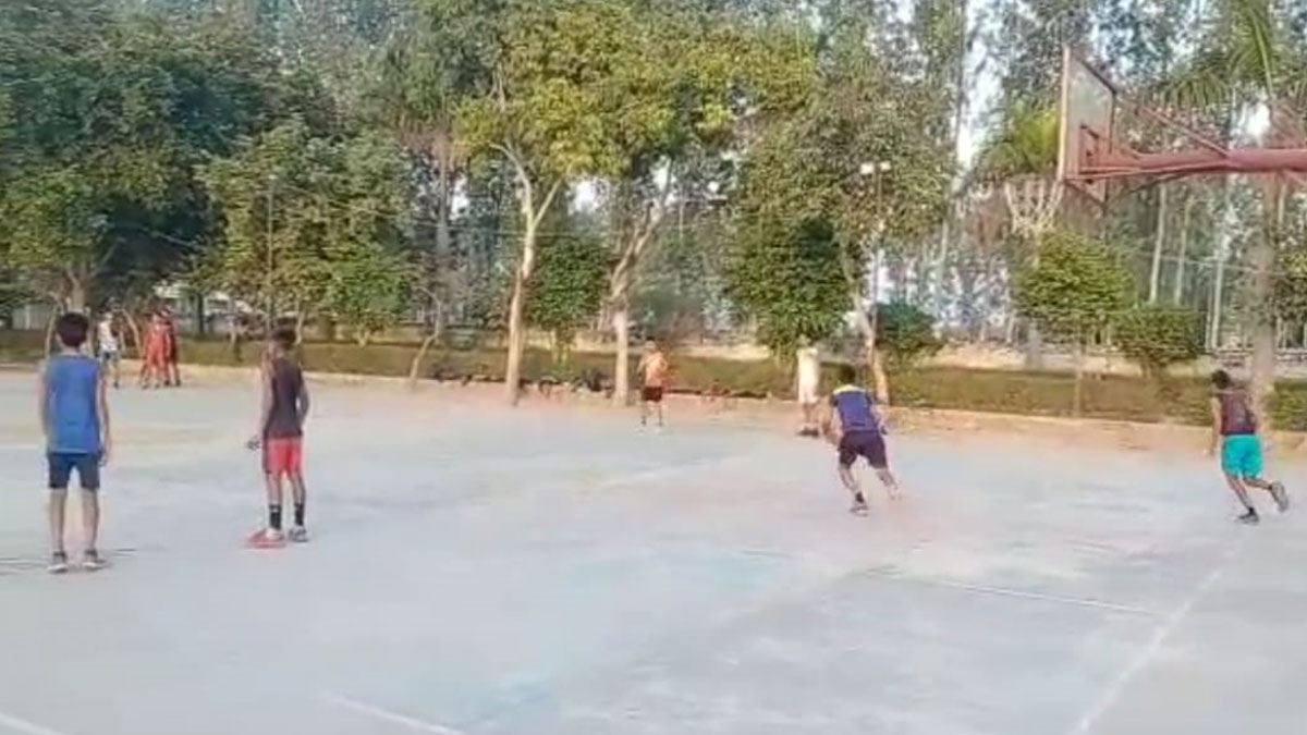  अहर गांव से निकले हैं कई बास्केटबॉल खिलाड़ी (फोटो-कमलप्रीत सभरवाल)