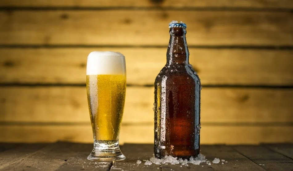 बीयर या शराब का इस्तेमाल करें