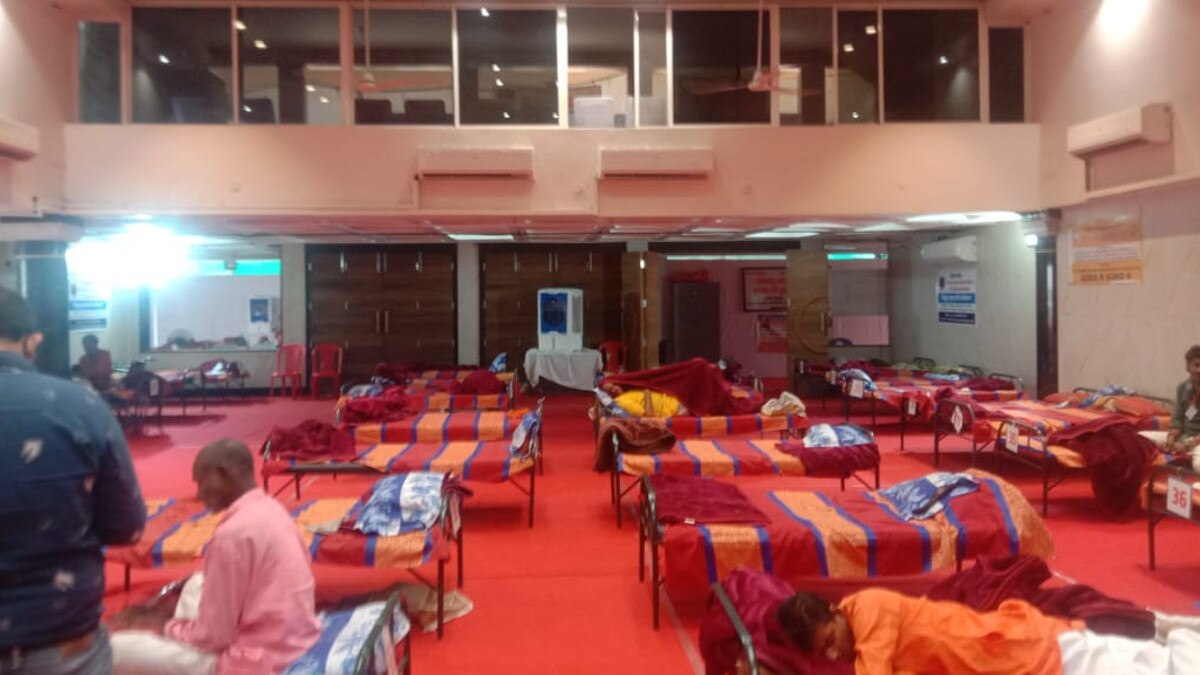 बेसहारा और भिखारियों का बारातियों जैसा स्वागत