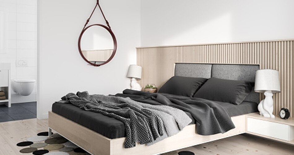 बेड पर बिछाने वाली चादर