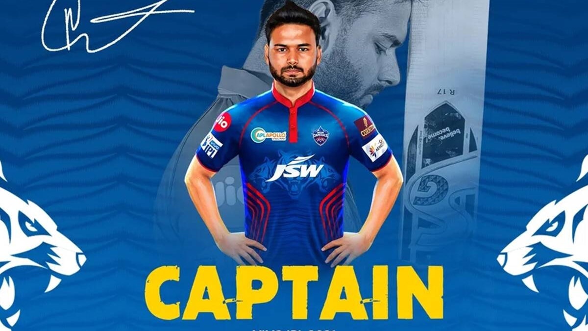 rishabh pant appointed as delhi capitals captain 
