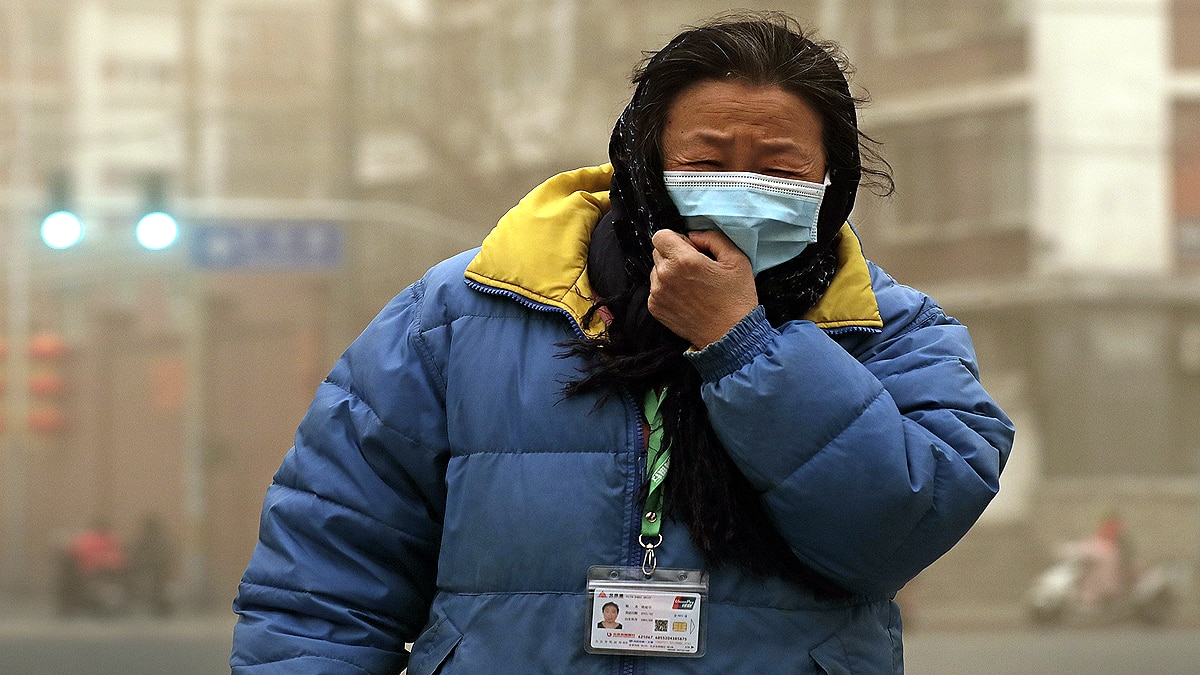 China Beijing Hit With Worst Sandstorm