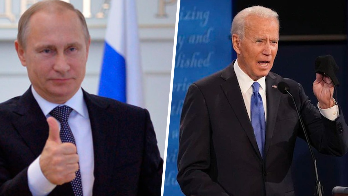 व्लादिमीर पुतिन और जो बाइडेन