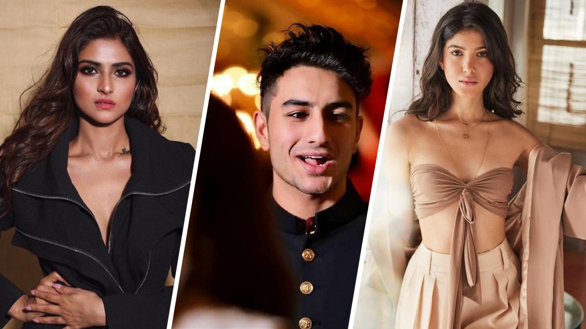 प्रनूतन बहल, इब्राह‍िम अली खान, शनाया कपूर 