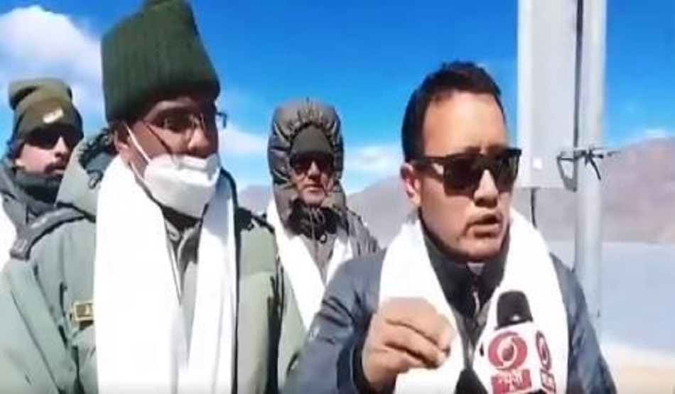  पैंगॉन्ग झील इलाके में पहली बार मोबाइल सेवा