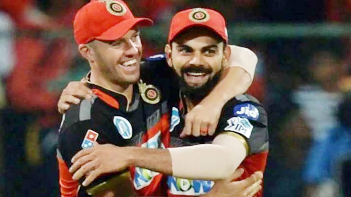 virat kohli and ab de villiers finally take part in race