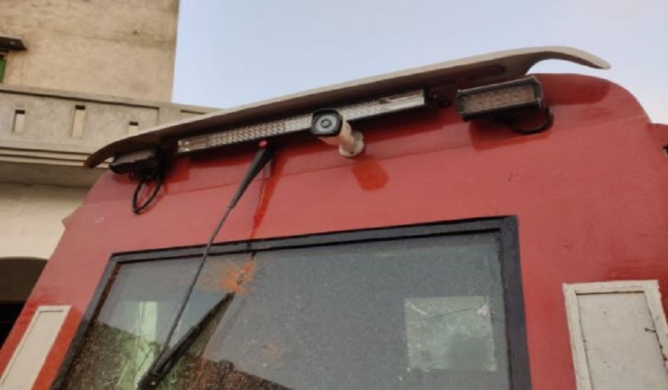 बुलेट प्रूफ ट्रैक्टर