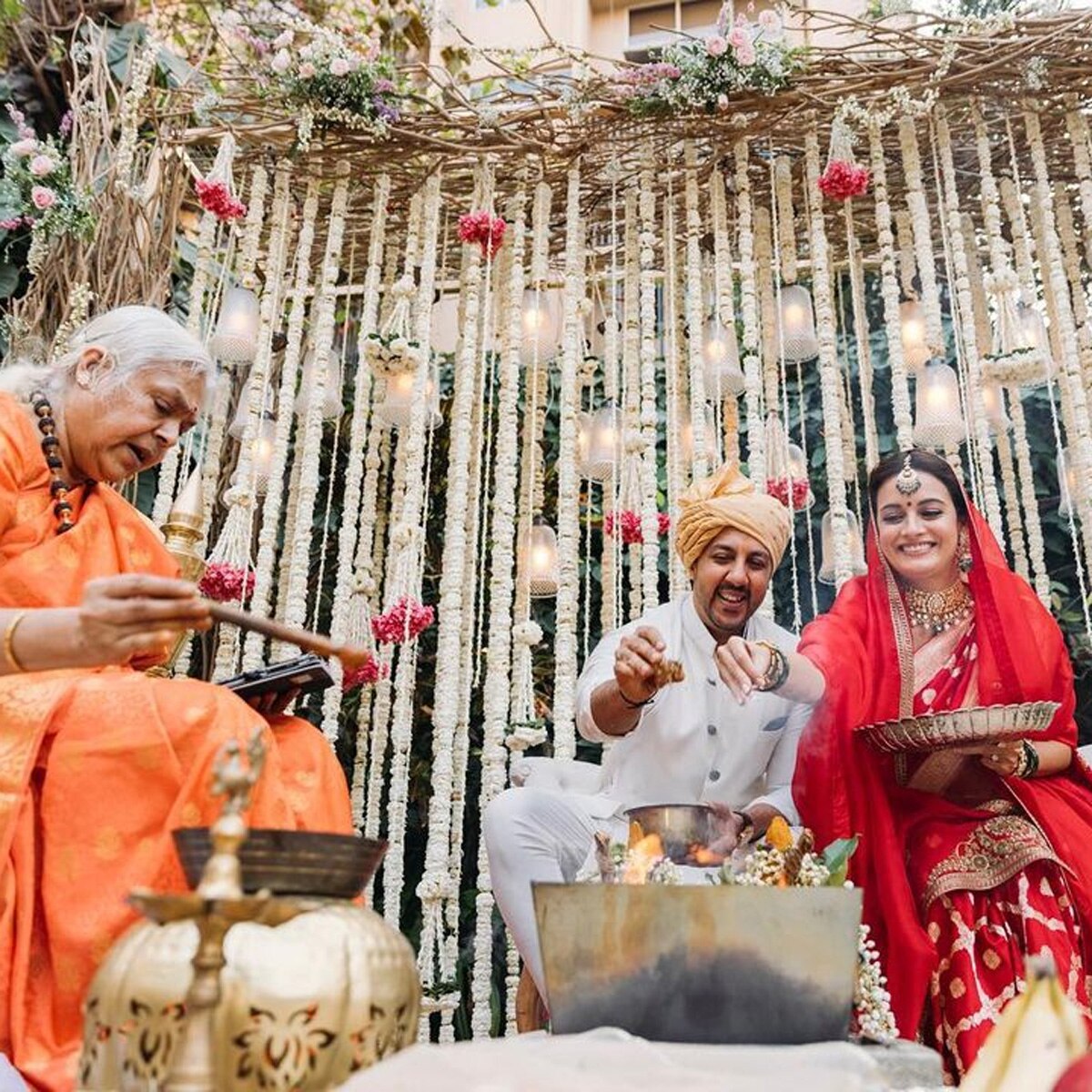 दीया मिर्जा और पति वैभव रेखी