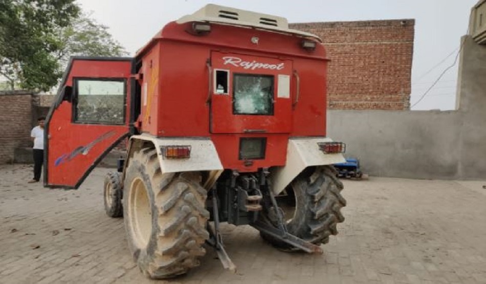 बुलेट प्रूफ ट्रैक्टर