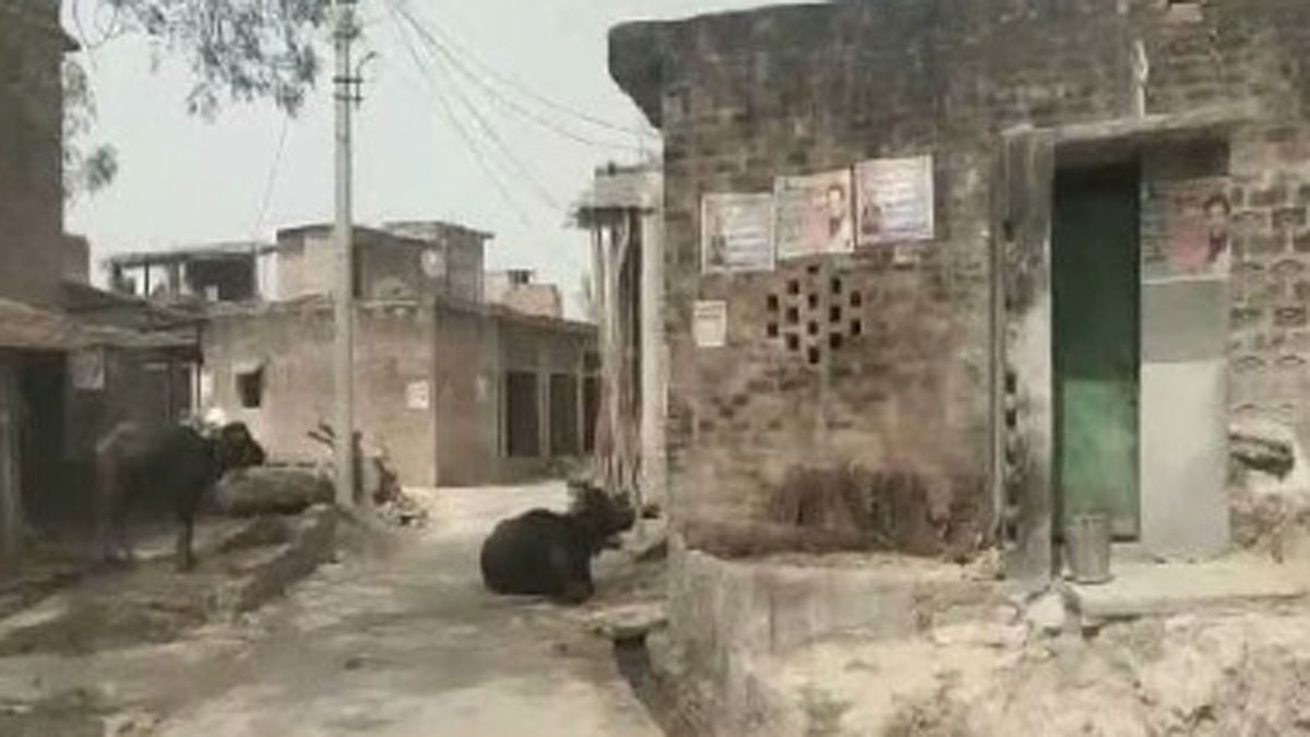 बिकरू गांव में प्रधानी का चुनाव