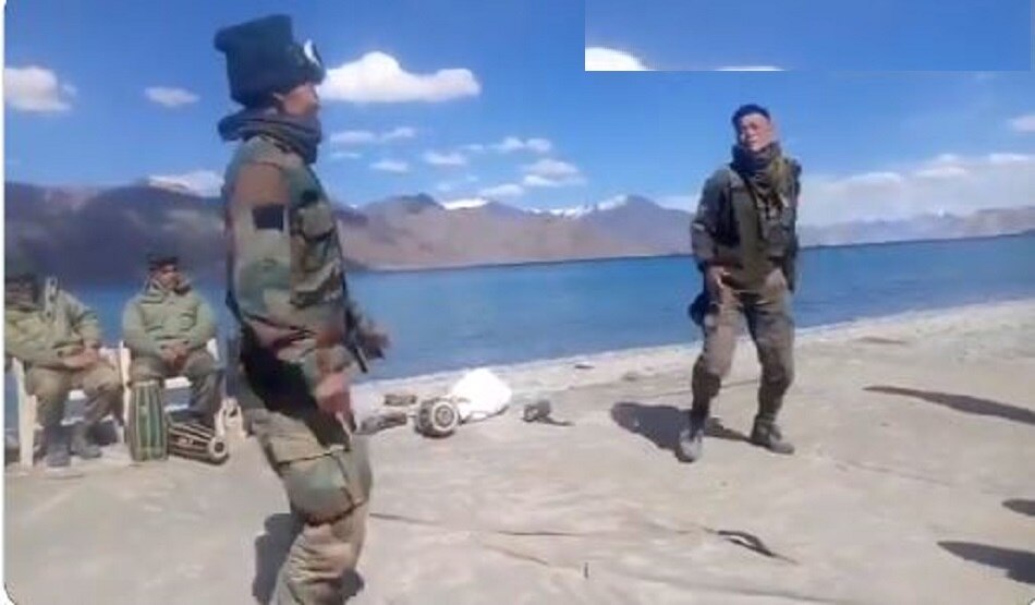 भारतीय सेना के डांस का वीडियो वायरल