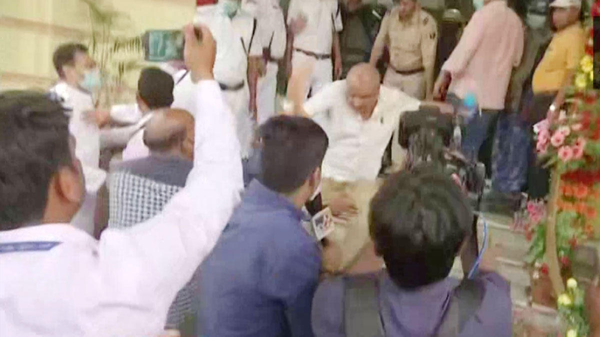 बिहार विधानसभा में हंगामा