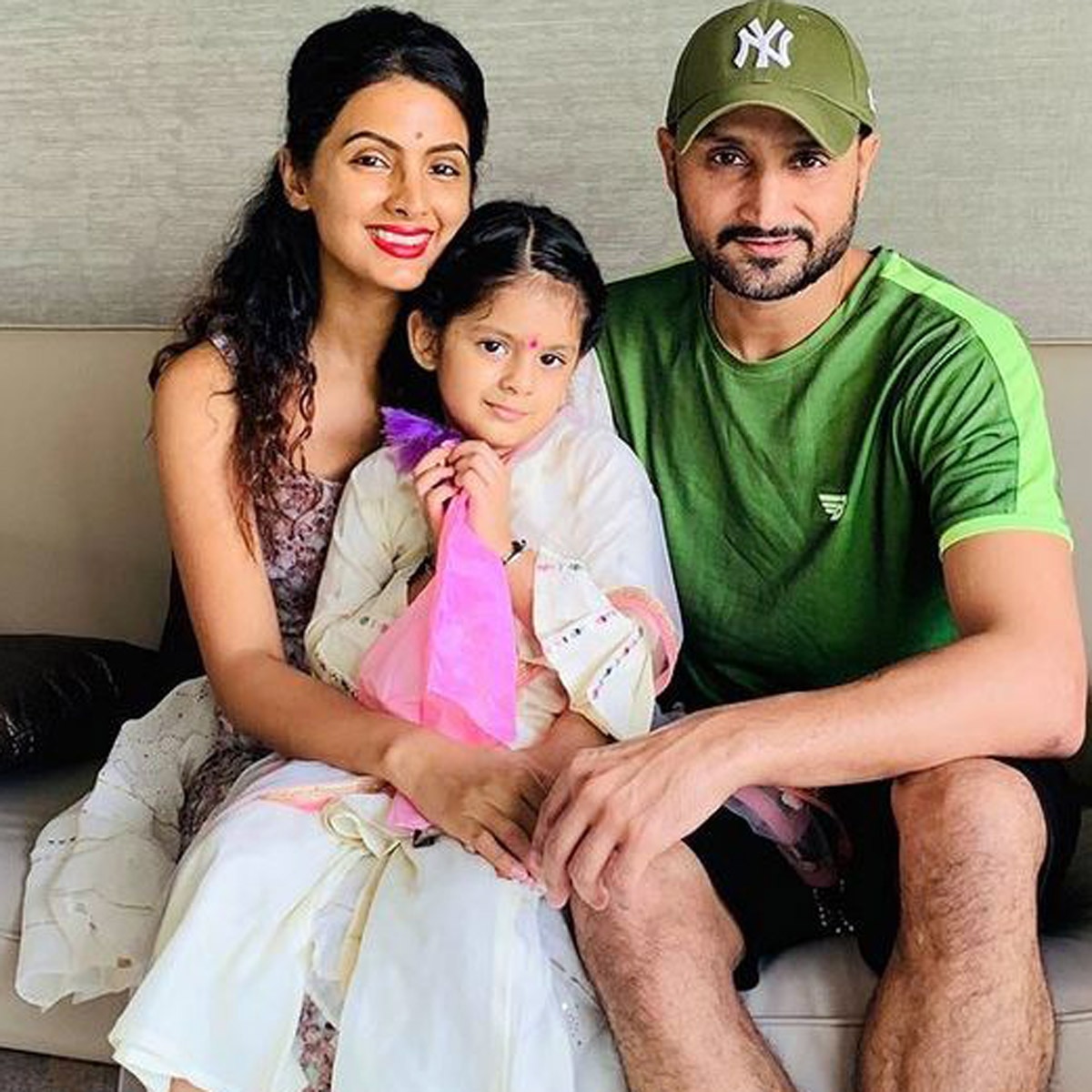 फैमिली संग हरभजन