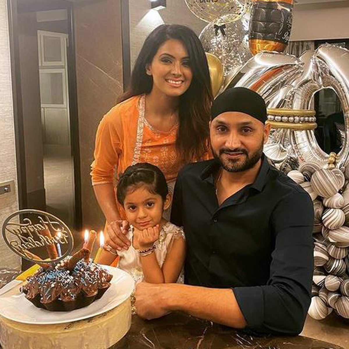 फैमिली संग हरभजन सिंह