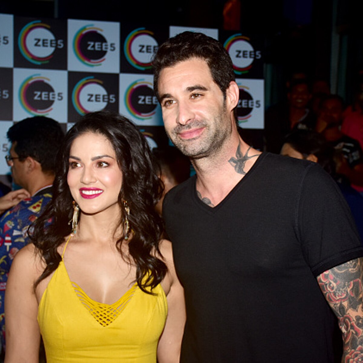 सनी लियोनी और डैनियल वीबर